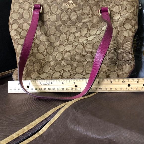 Coach satchel signature hot pink - Picture 5 of 6